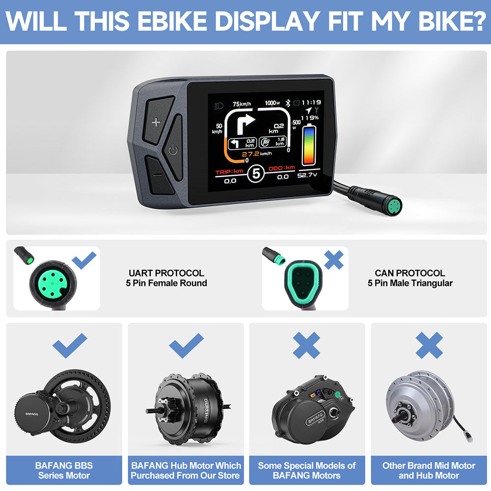 Bafang EKD01 Display (CAN Bus)