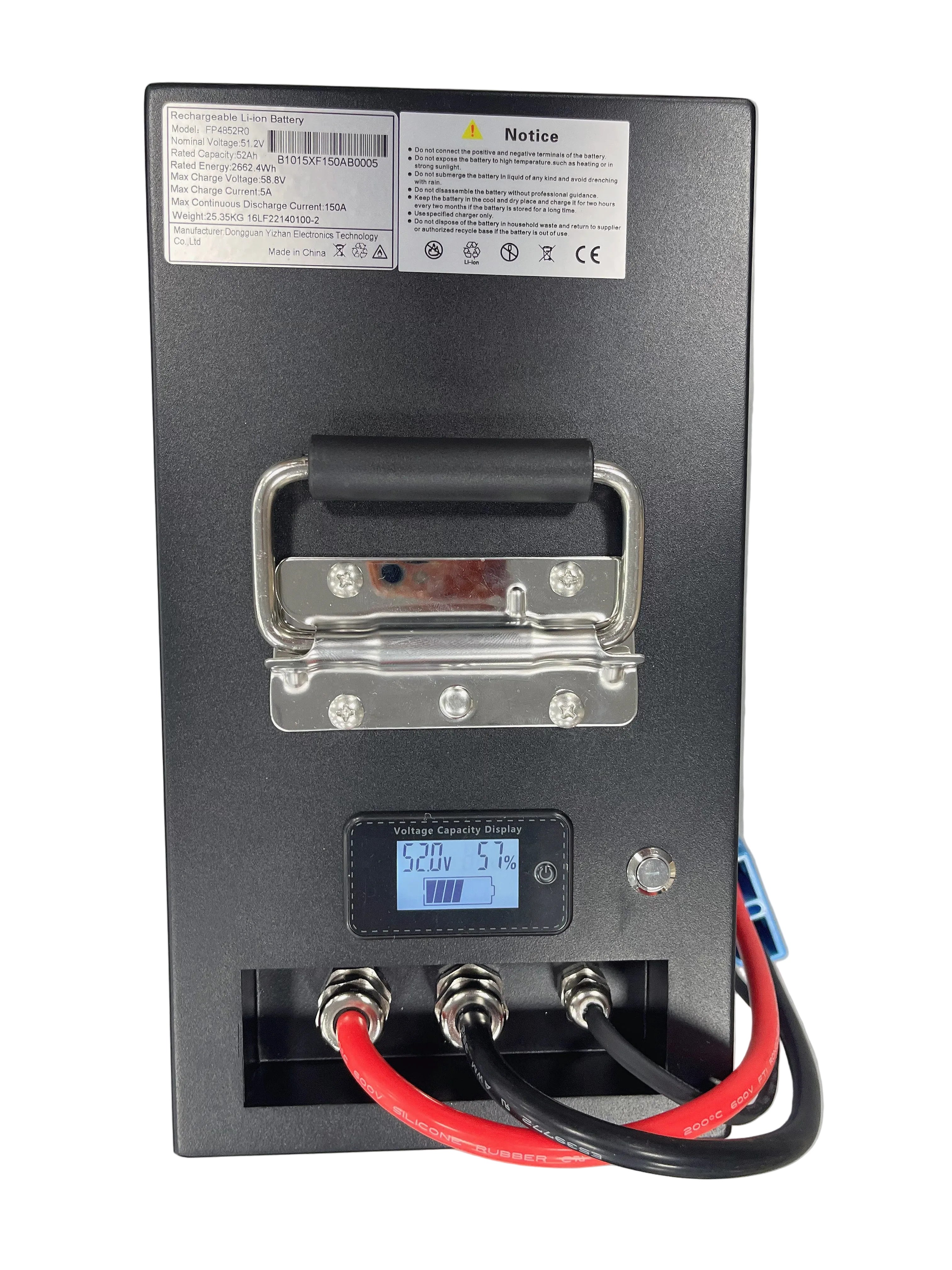 48v 52ah LiFePO4 Battery