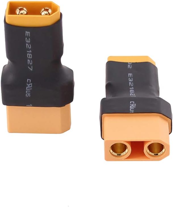 Male XT60 to Female XT90 Connector Adapter (2pcs)