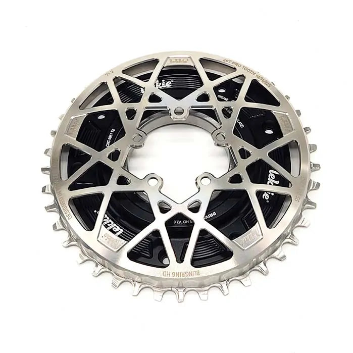 Lekkie 40T Bafang BBSHD Stainless Steel Chainring and Drive Cover Set