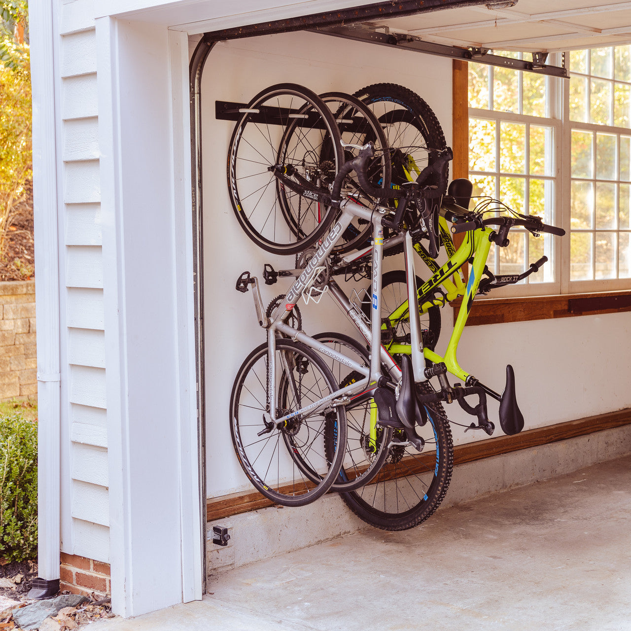 Blackstone Bike Storage Rack | 4 Bikes | Black