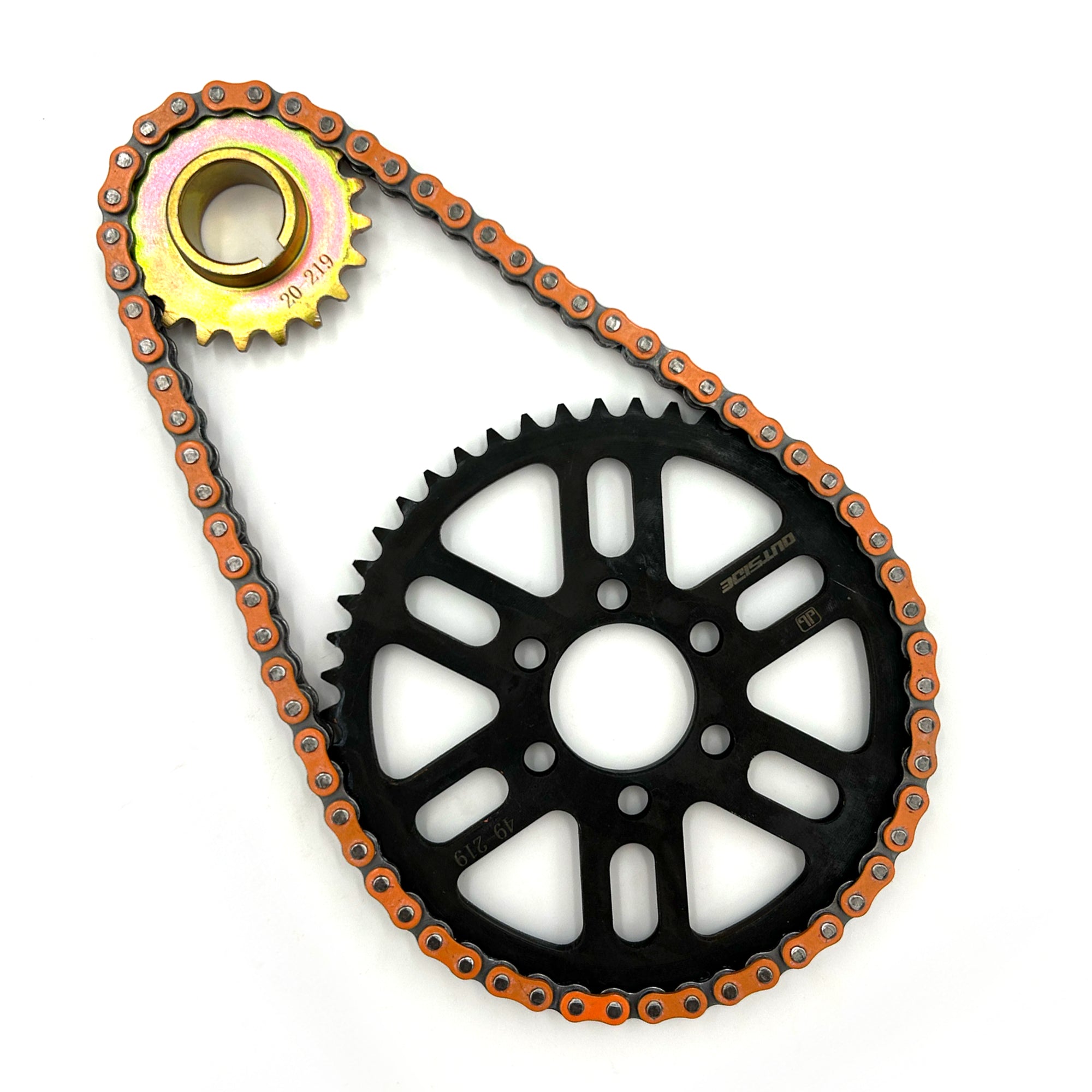 Primary Belt to Chain Conversion Kit | 219 | RK Sealed O-Ring | Surron Light Bee