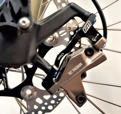 Warp 9 220mm Brake Rotor Adapter for Surron