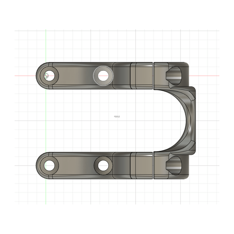 Direct Mount 2'' Rise Stem Gritshift 31.8mm CNC Black Talaria / Sur-Ron / E-Ride Pro
