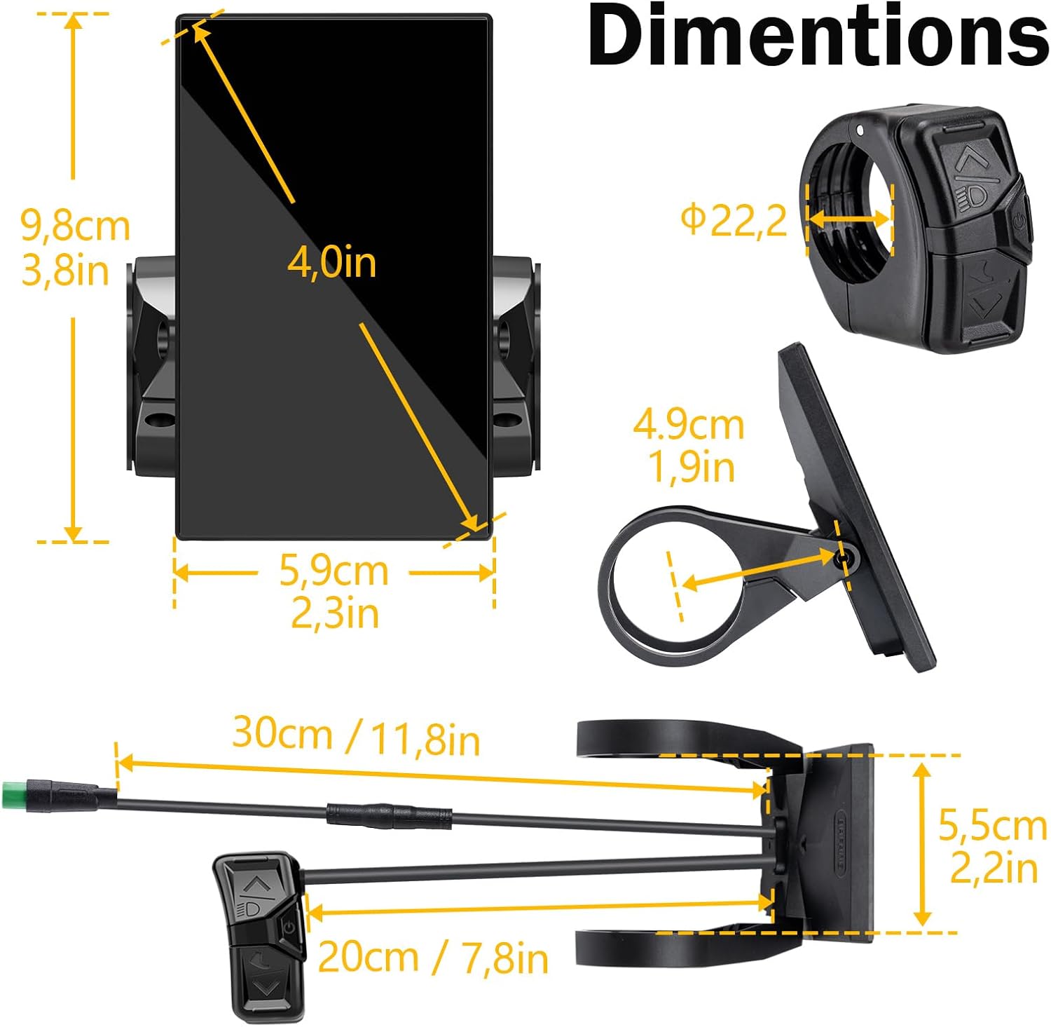 Bafang DP-C010 Display (CAN Bus)