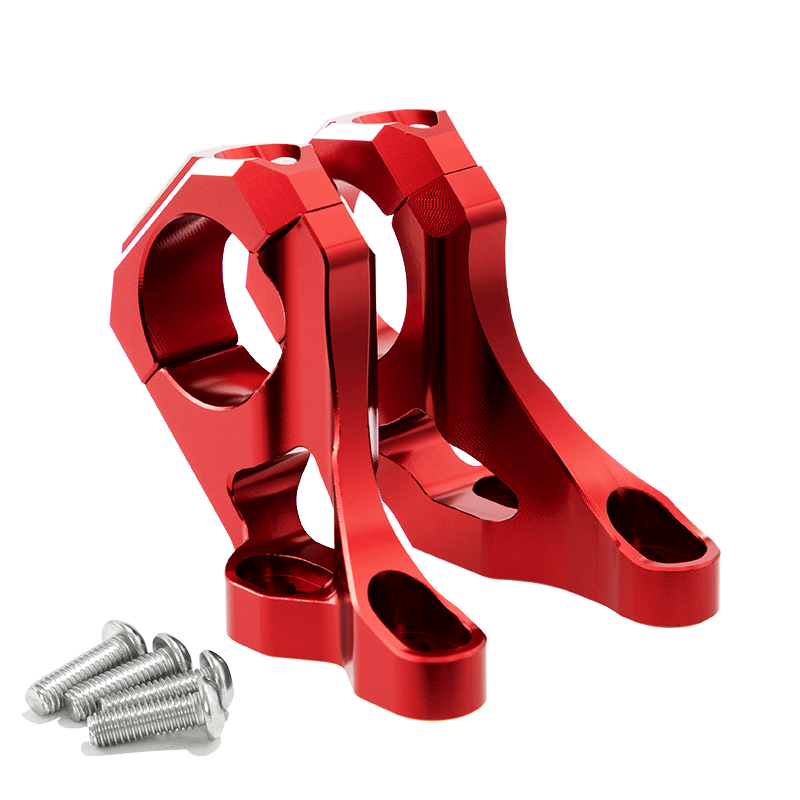 Handlebar Stem Direct Mount CNC Red 31.8mm Black Talaria / Sur-Ron / E-Ride Pro