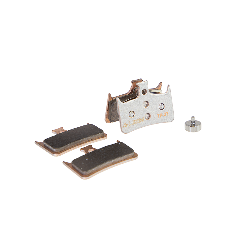 Lewis LH4 4-Pistons Hydraulic Brake Set (Front & Rear) Black