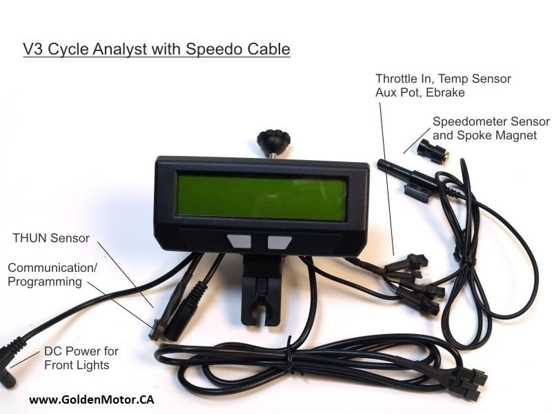 High Power Version of Cycle Analyst V3 with Shunt