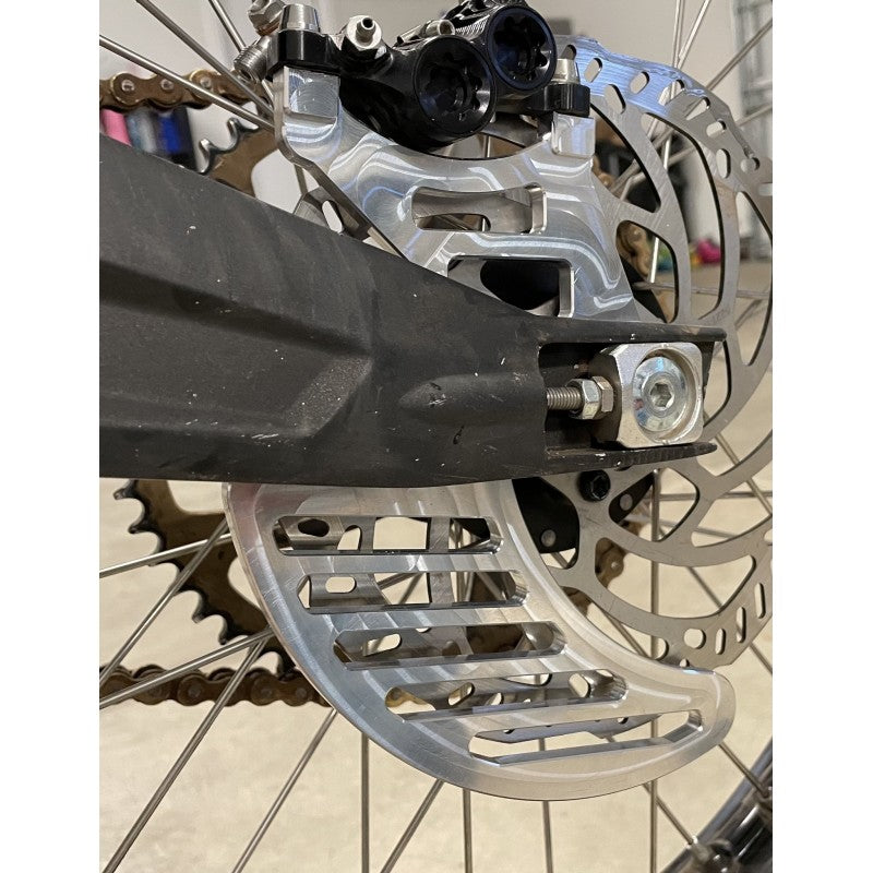 Rear Disc Guard CNC Black Talaria / Sur-Ron / E-Ride Pro