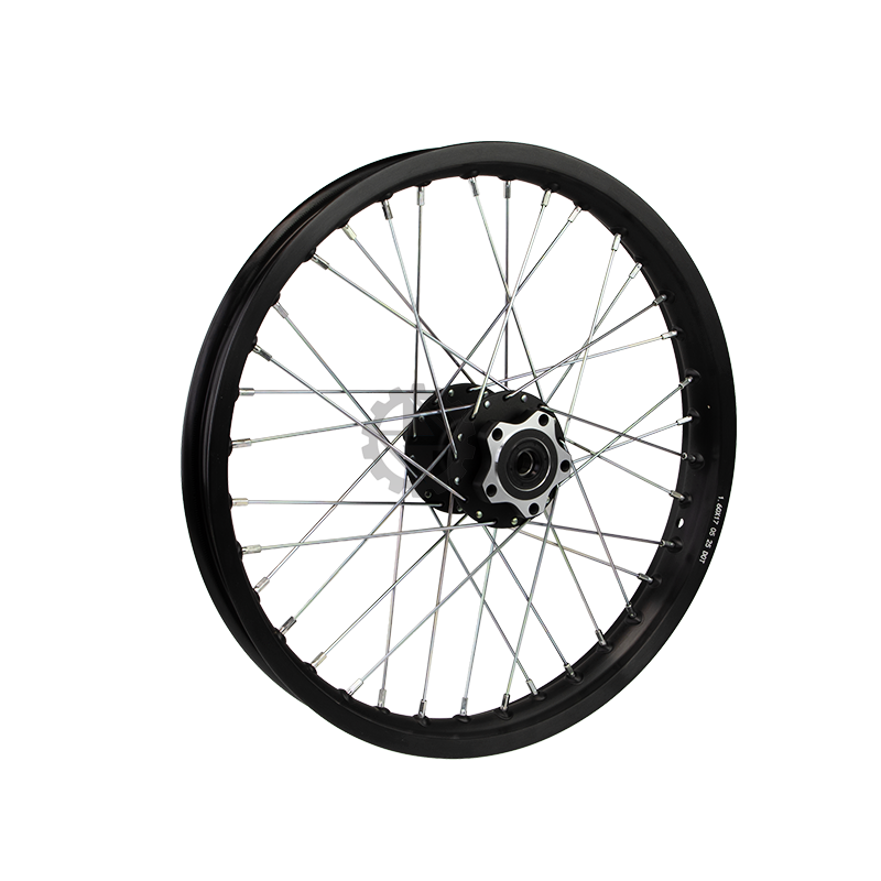 Rear Rim Assembly 17''x1.60'' Talaria X3 / XXX (Silver Spoke