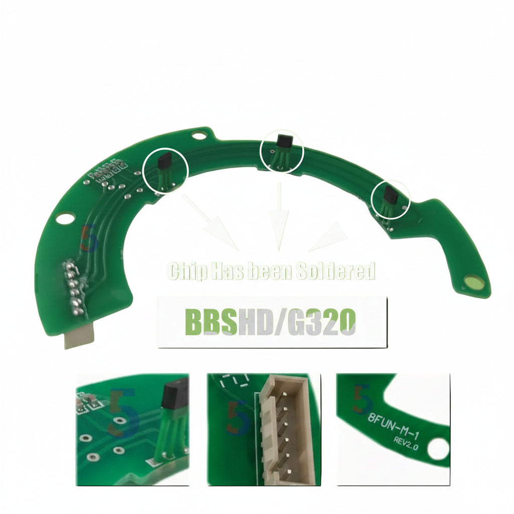 Bafang BBSHD Mid Drive Hall Sensor Board with chip