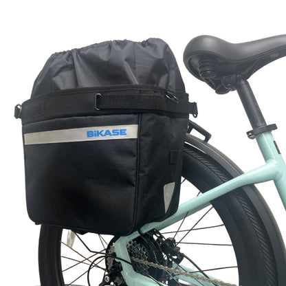 Grocery Pannier with Black Fly Cover