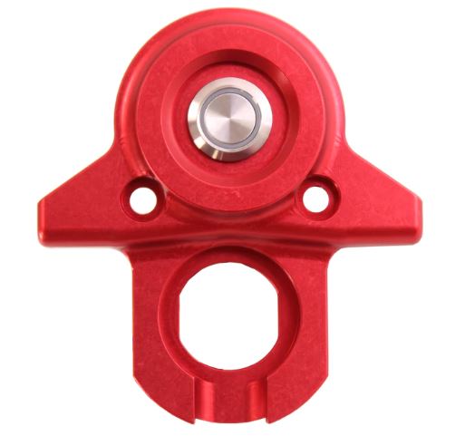 NTC Designs Surron Ignition Mount Plate - Billet Aluminum - Push Button Style