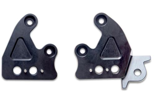 NTC Designs Surron Billet Peg Brackets - Kit With Kickstand Option