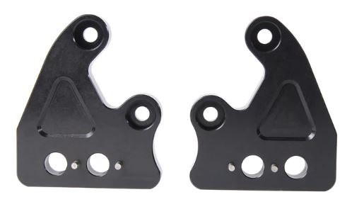 NTC Designs Surron Billet Peg Brackets - Kit Without Kickstand Option