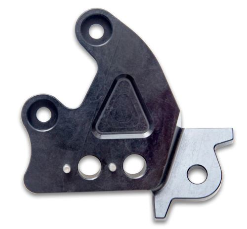 NTC Designs Surron Billet Peg Brackets - Left With Kickstand