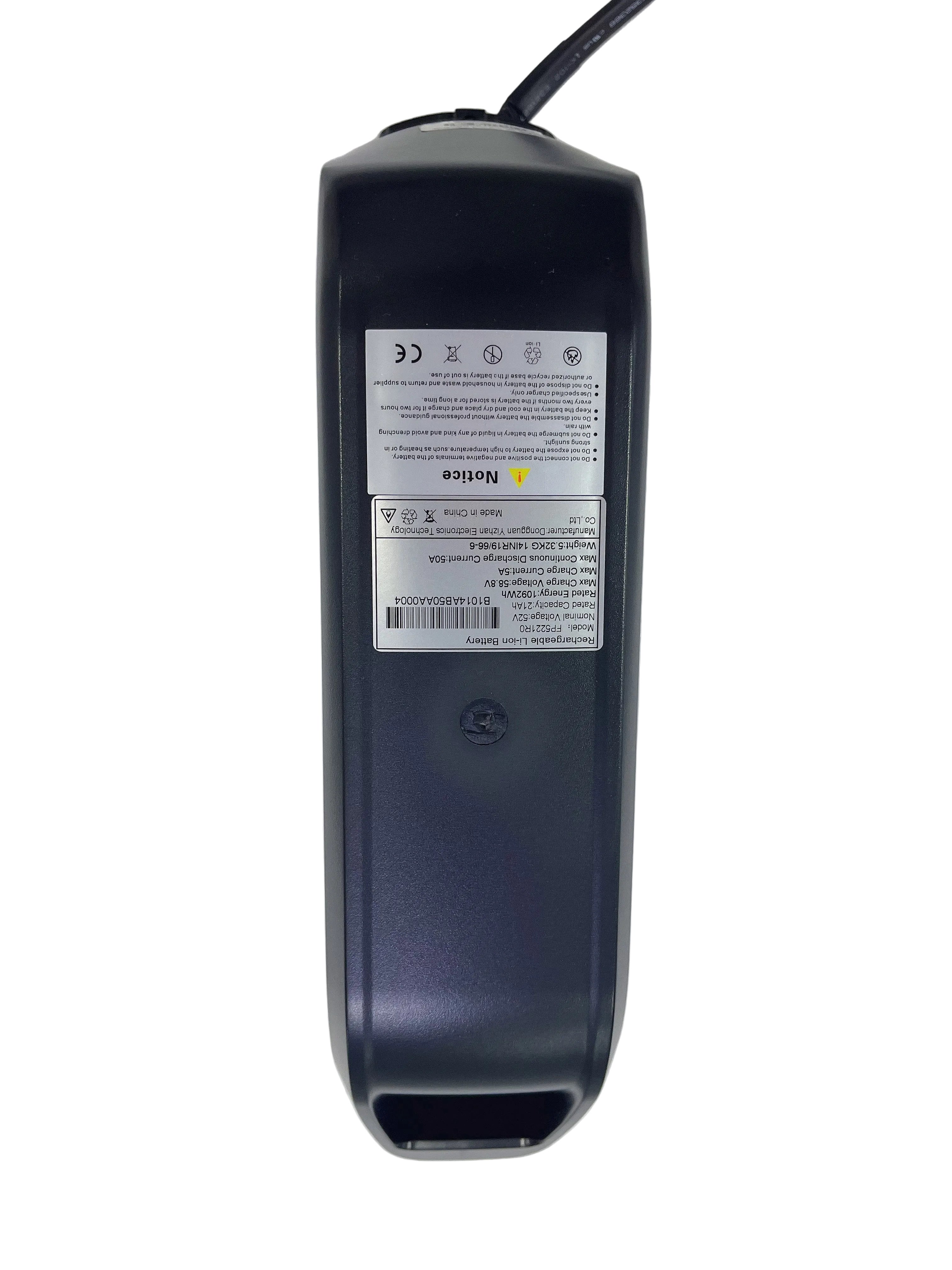 52v 21ah Jumbo Shark Pack (Samsung Cells) – Golden Motor