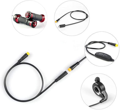 Bafang 3-Pin Extension Cable: Brake Levers and Sensor, Shift Sensor, Throttle