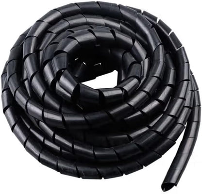 Spiral Cable Wrap - 3 Ft Cable Management Sleeve Organizer