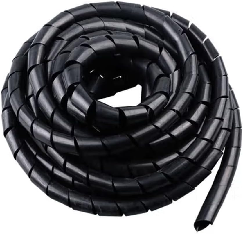 Spiral Cable Wrap - 3 Ft Cable Management Sleeve Organizer