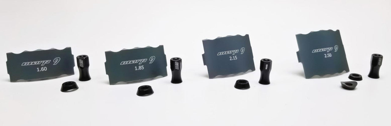 Warp 9 Titanium Pro Rim Locks 2.15"