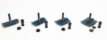 Warp 9 Titanium Pro Rim Locks 1.85"