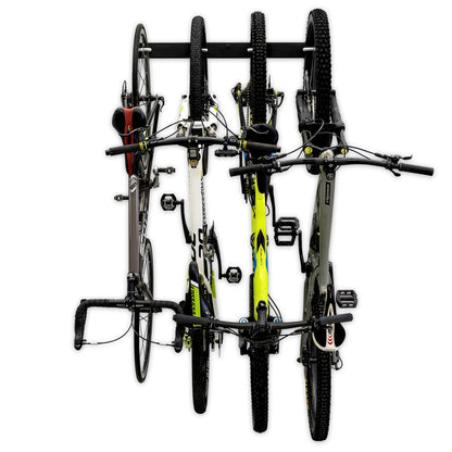 Blackstone Bike Storage Rack | 4 Bikes | Black