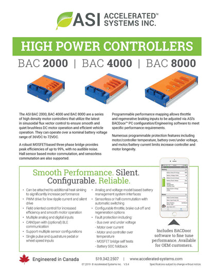 BAC4000 High Power Controller Evaluation Kit