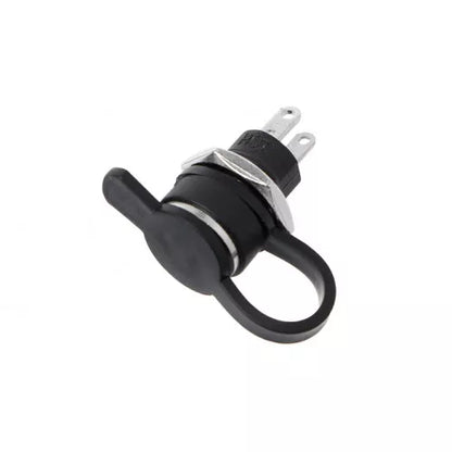DC-022 Panel Mount 2.5mm DC Power Jack with Protective Cap