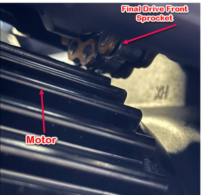 219 RK Sealed O-Ring | Primary Belt to Chain Conversion Kit | E Ride Pro SR