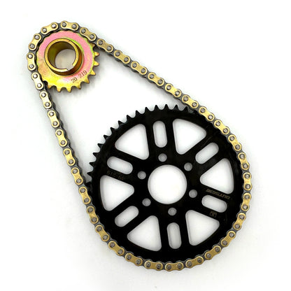Primary Belt to Chain Conversion Kit | 219 | RK Non-Sealed Chain | E Ride Pro 2.0