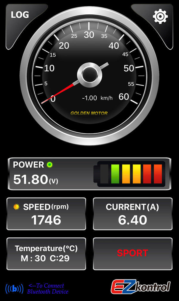 EZkontrol 120 Volts Universal BLDC Motor Controller