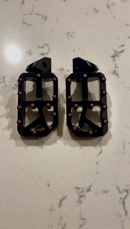 Black Moto Pegs