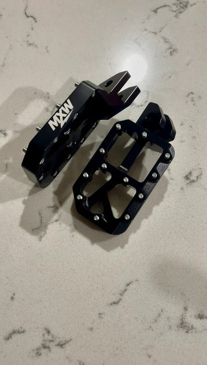Black Moto Pegs