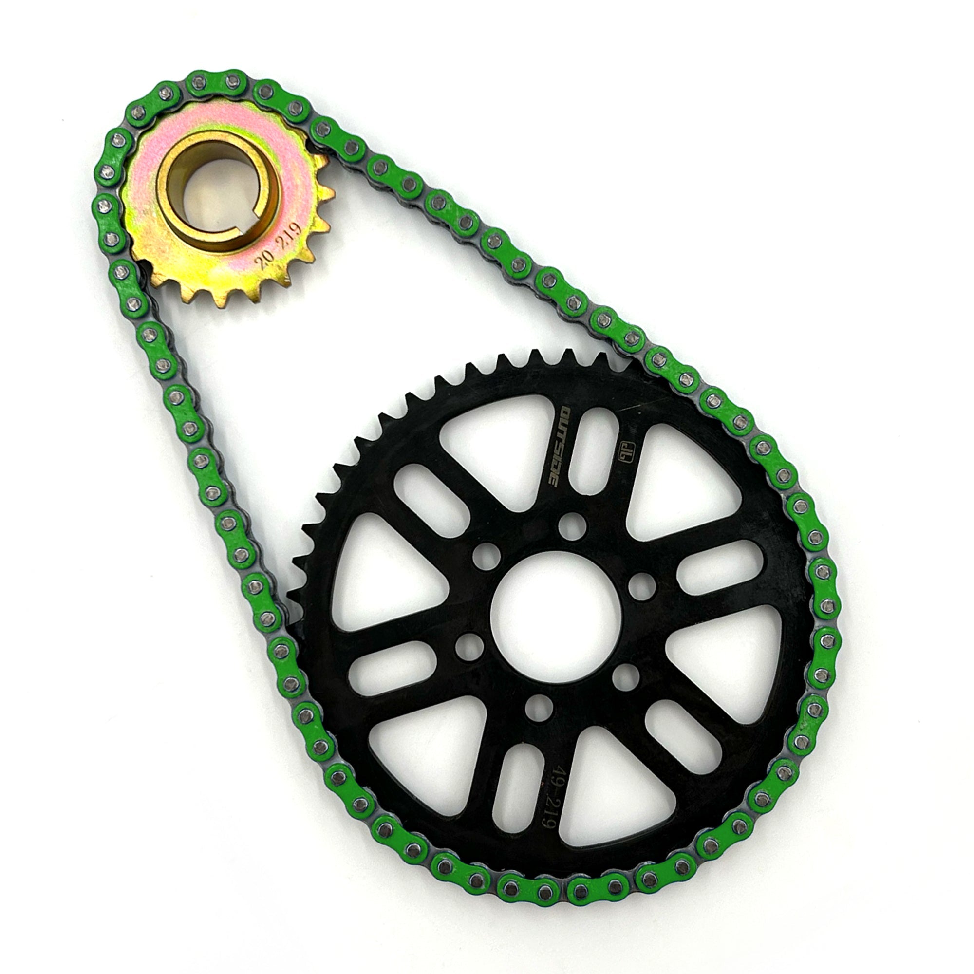 Primary Belt to Chain Conversion Kit | 219 | RK Sealed O-Ring | Surron Light Bee