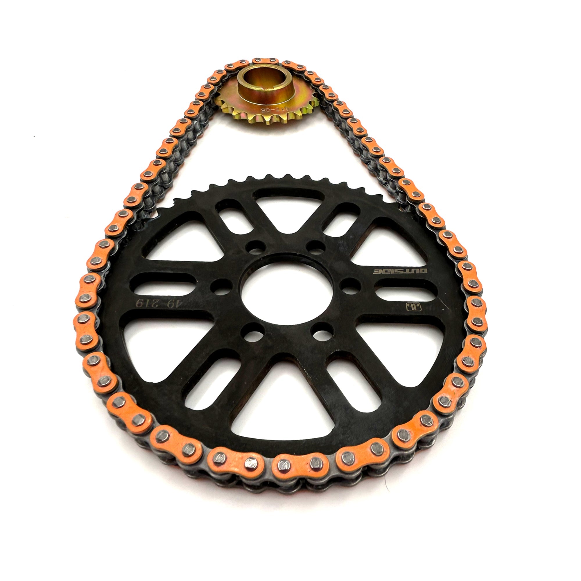 Primary Belt to Chain Conversion Kit | 219 | RK Sealed O-Ring | Surron Light Bee