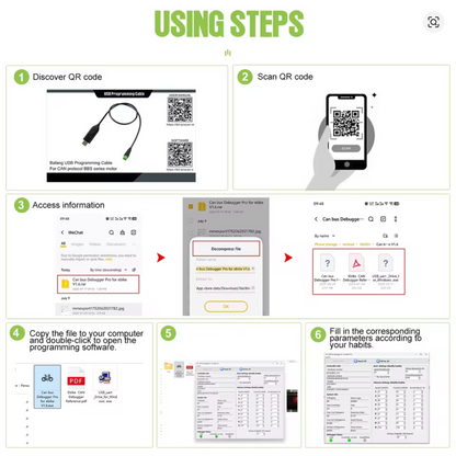 Bafang USB Programming Cable (CAN Bus) Motor (BBSHD/BBS02B)
