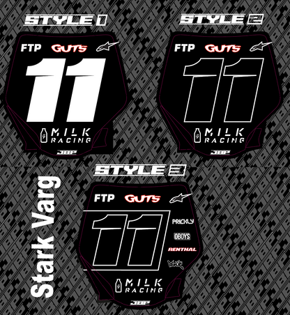 Stark Varg Front Plate Decals