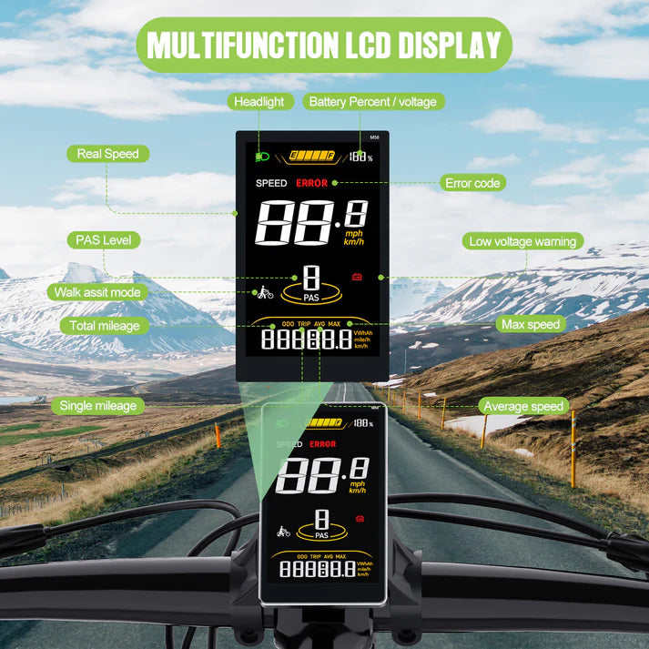 Bafang SW2-M58 Full Color Display (UART)