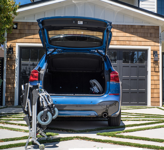 E-Throne Folding Wheel Chair