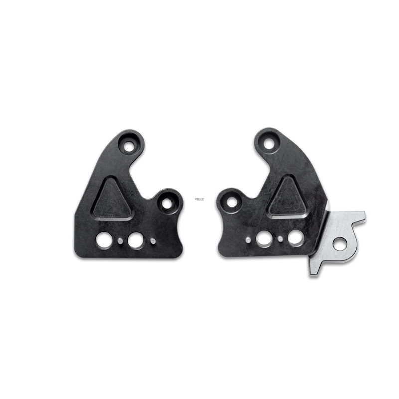 Billet Peg Bracket Kit NTC Design CNC Black Sur-Ron / Segway