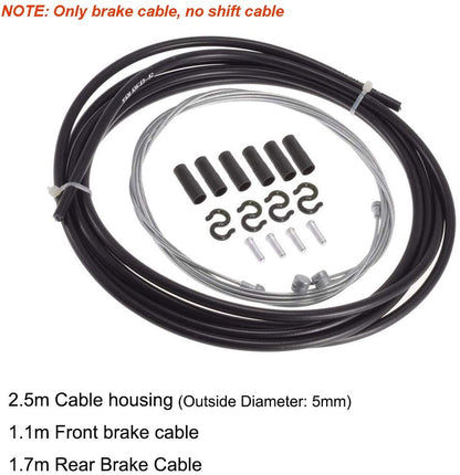 Bicycle Brake Cable Kit and Housing Set