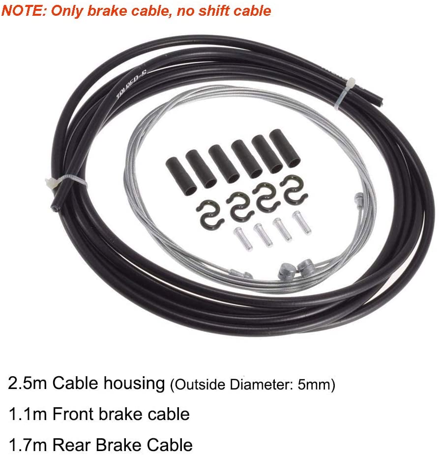 Bicycle Brake Cable Kit and Housing Set