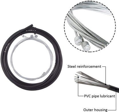 Bicycle Brake Cable Kit and Housing Set