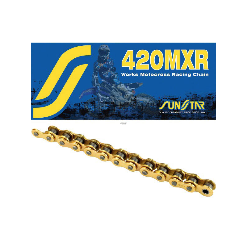 Chain Sunstar 420 Works Gold 126 Link