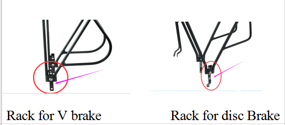 Battery Rack (V-Brake)