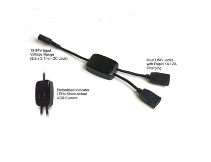 Dual USB Adapter