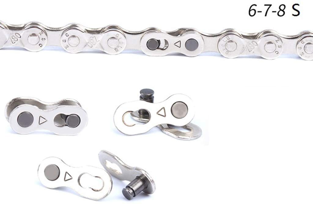 Bicycle Quick Release Chain Link Connector for 6-7-8 Speed