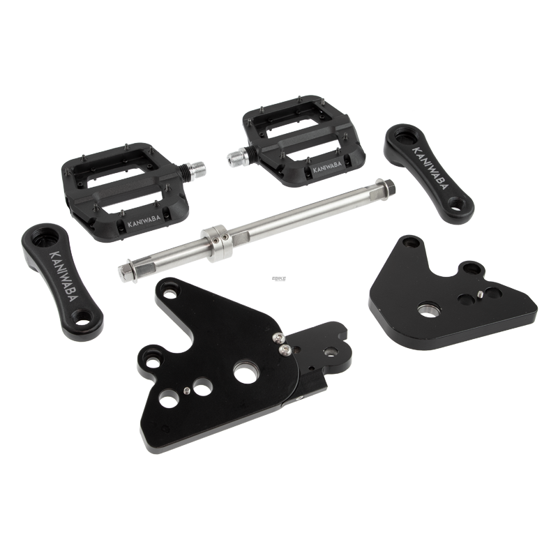 Pedal System Kaniwaba No Propulsion (89 mm Crank) for Sur-Ron LB-X / Segway X260