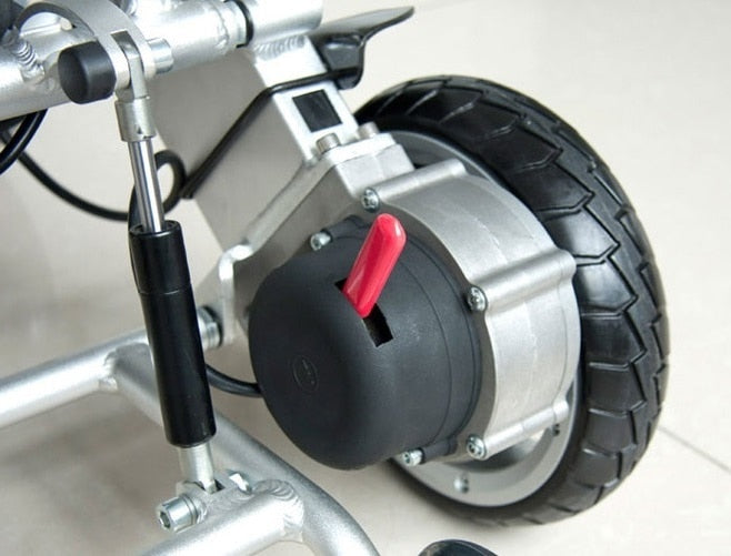 Joystick with pair of 8 Inch Wheels ( Left and Right )